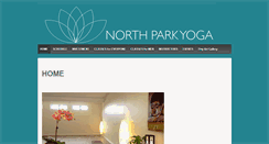 Desktop Screenshot of northparkyoga.net